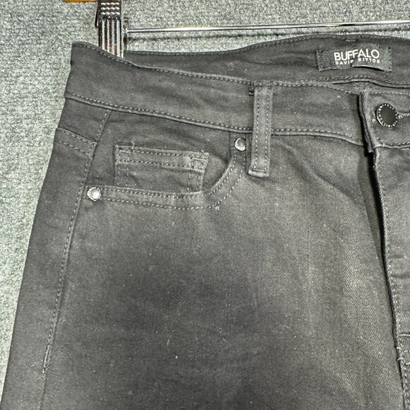 Buffalo David Bitton Jeans Womens 6 Mollie High Rise Stretch Skinny Black Cotton - Picture 4 of 9